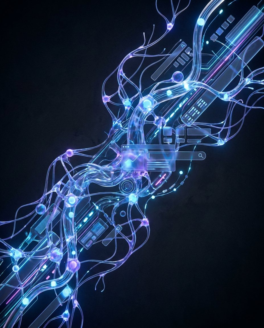 Retea neuronala AI conectata cu un motor de cautare