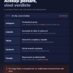 Aceeași postare peste tot: de ce rețelele îți taie acoperirea